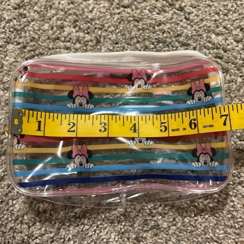 Minnie Mouse Box With Two Plastic Pouches
